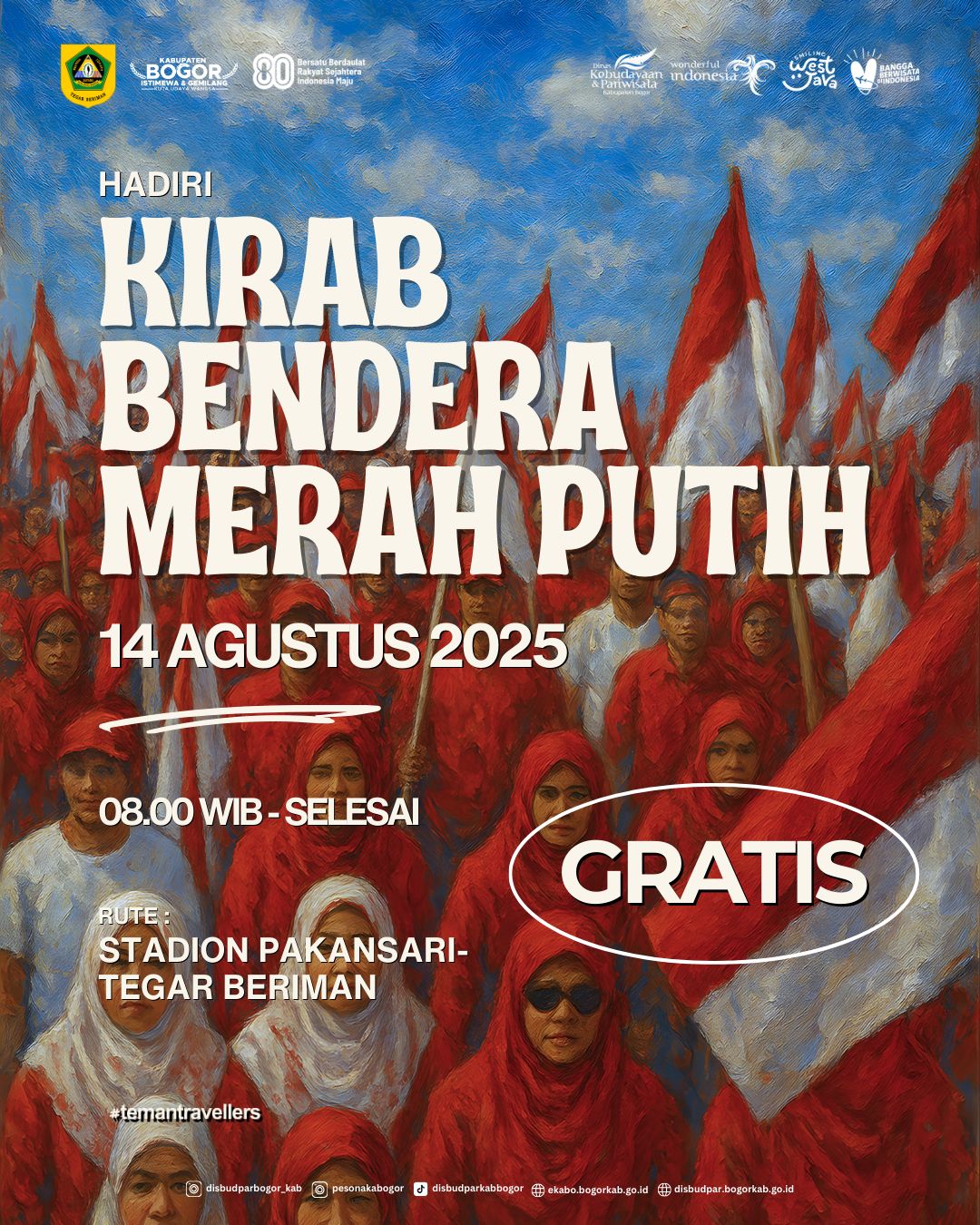 Kirab Bendera Merah Putih 2025