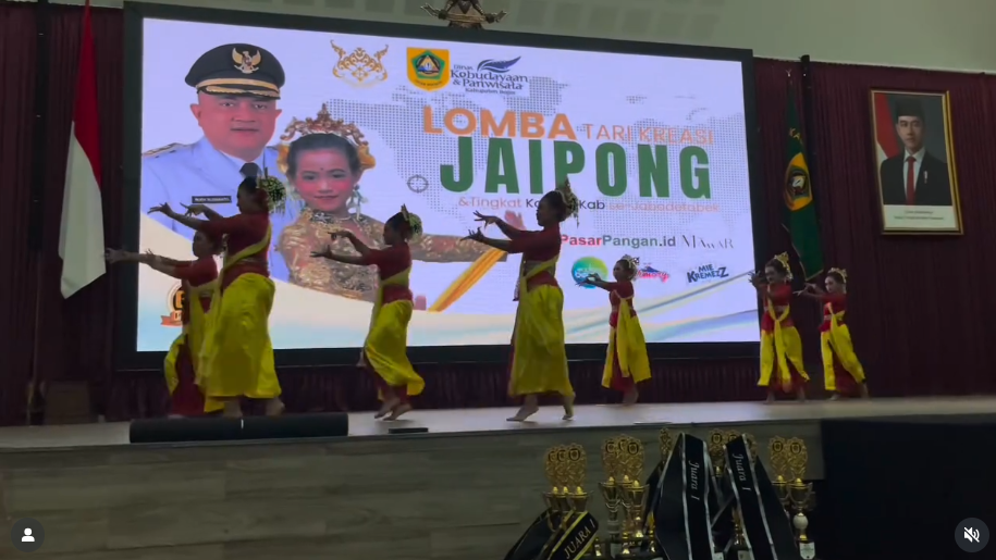 Lomba Tari Kreasi Jaipong 2025