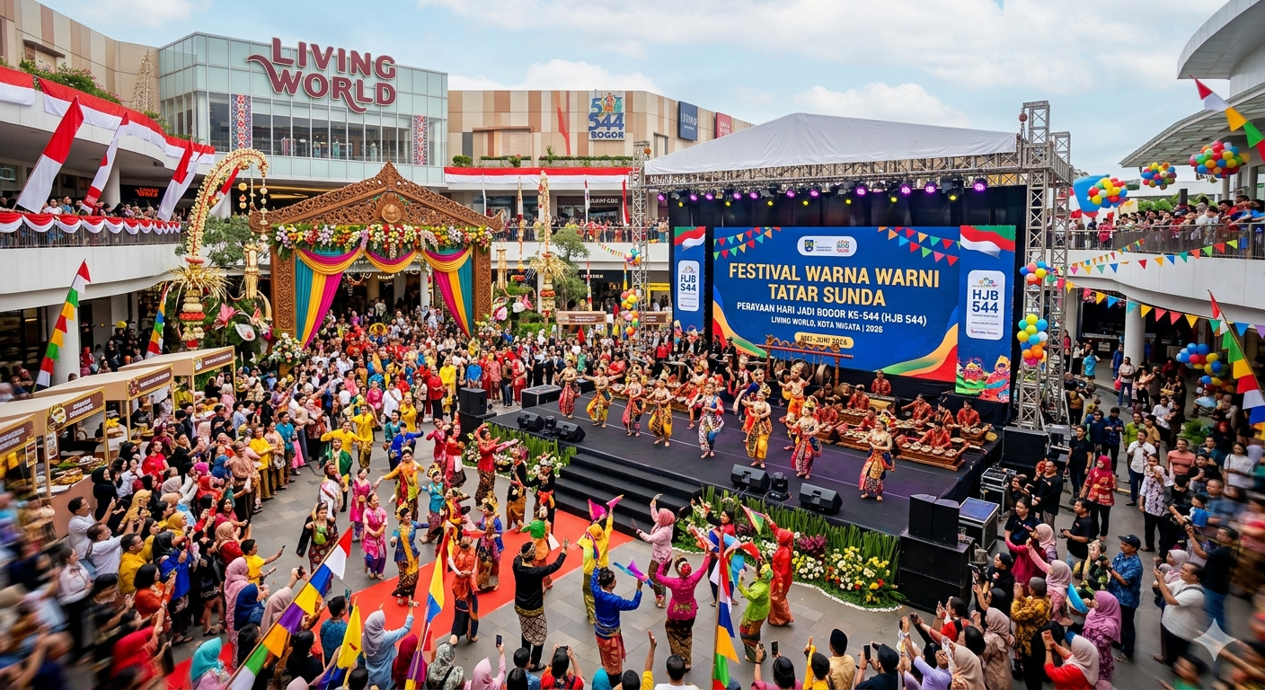 Festival Warna Warni Tatar Sunda - Living World, Kota Wisata 5-7 Juni 2026