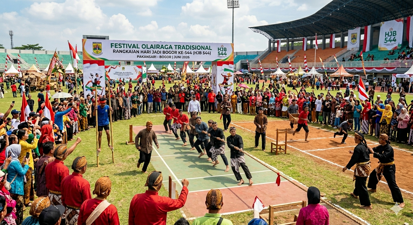 Festival Olahraga Tradisional - Pakansari 9 Juni 2026